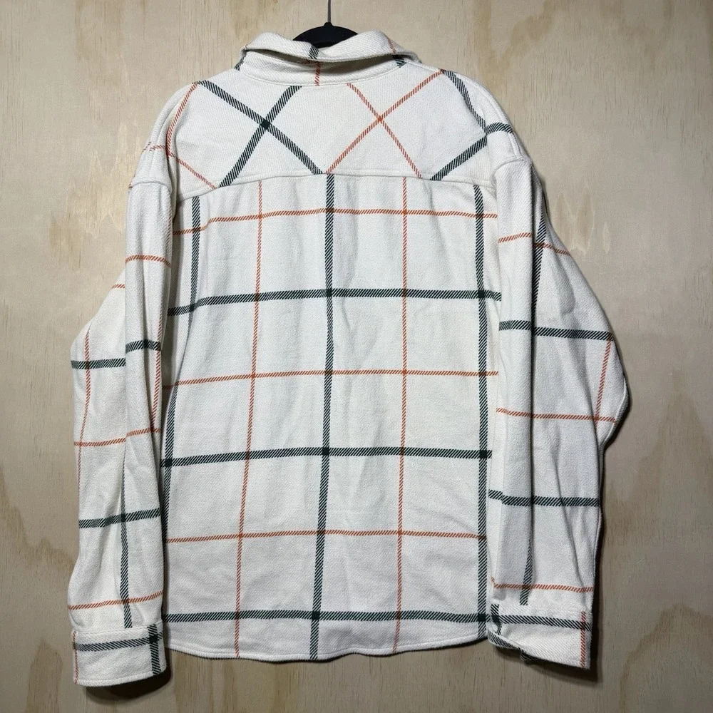 Goodfellow Flannel Shirt Jacket XL‎ Plaid Button Front Shacket Men
